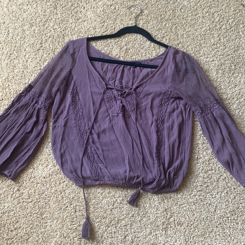 American Eagle Long Sleeve Blouse